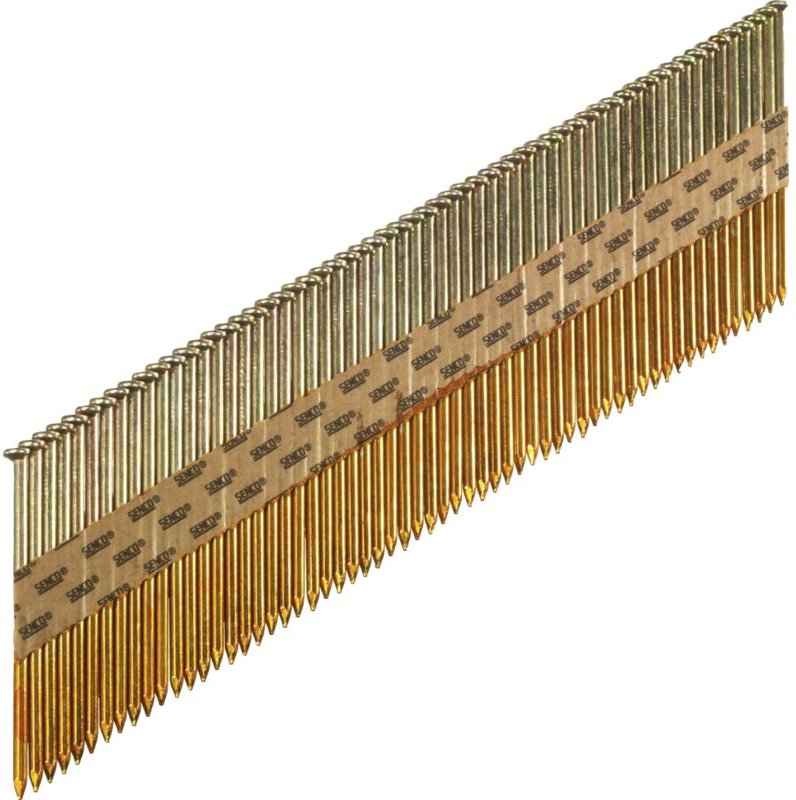 Packung mit glatten Streifennägeln hc 3.1 x 90 mm mit 2 Gaspatronen Senco HC59APBKR-FC