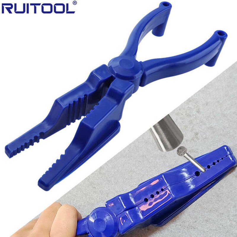 Vtizikl Pince à Ongles Martelage Support de Clouage ABS Doigt Protecteur Portable Doigt Protecteur Ongles Guide Outil à ...