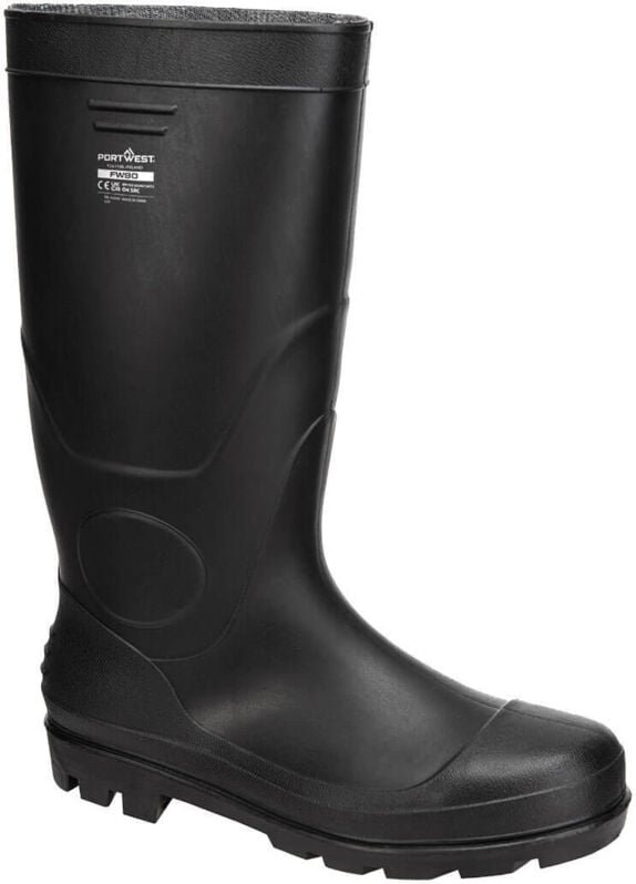 Arbeitsstiefel PVC Wellington 04 Schwarz 41