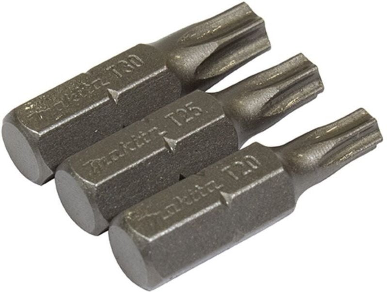 Bit-Set T20 / T25 / T30x25 mm - B-24533 - Makita