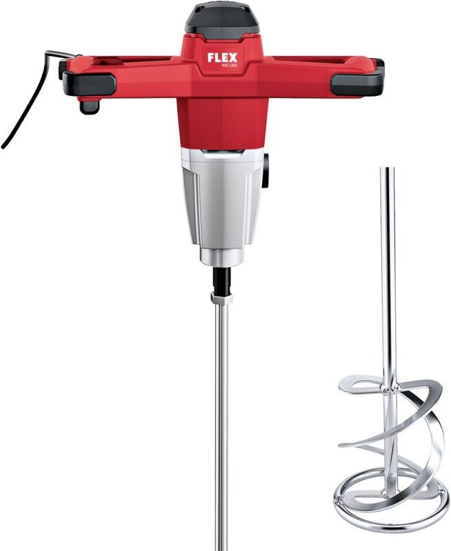 Rührwerk mxe 1202 + WR2 140, 1200 Watt, 2-Gang-Rührer mit 3-Stufen Drehzahlschalter - Flex