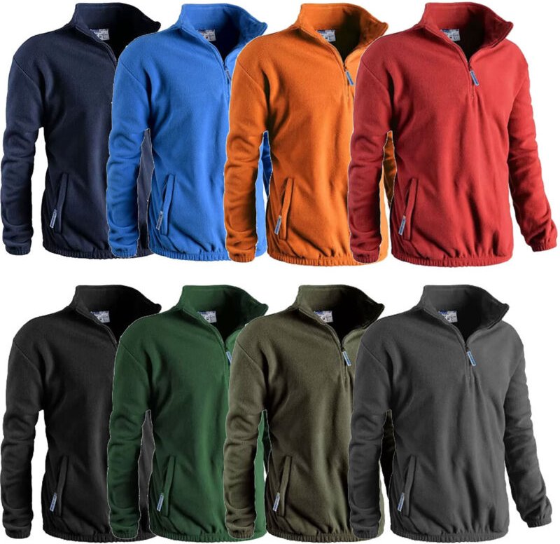 Sottozero Swedish 7250 Fleece-Arbeitssweatshirt mit halbem Reißverschluss - XL - Blu notte