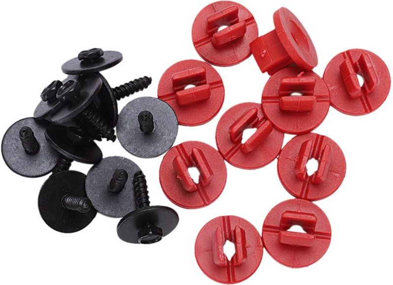 Tlily - Fuer Focus Mondeo Motor Untertray Abdeckung Clips Untere Schild Wache