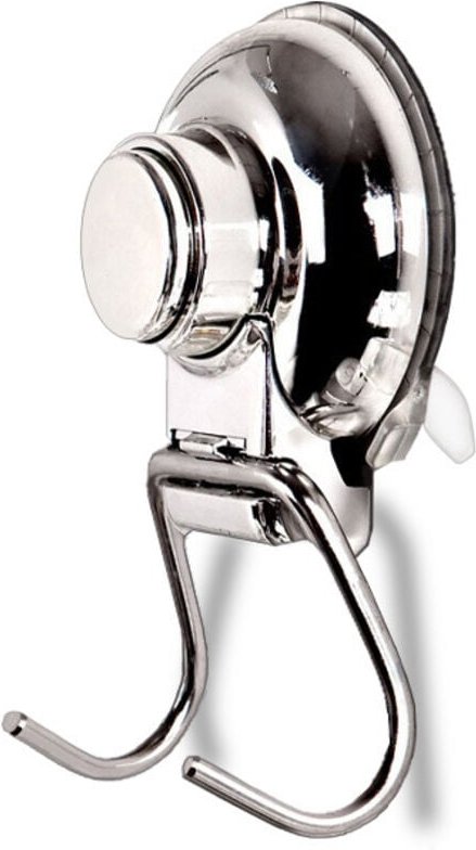 Sollbry - Doppelter Saugnapfhaken – Vakuumsystem – kein Bohren – Handtuch- und Bademantelhaken – Edelstahl – Wandhaken f...