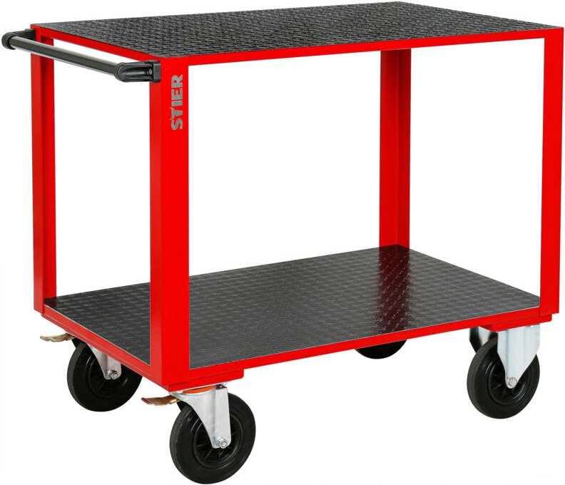 Thumbnail - Montagewagen mit 2 gummibeschichteten Ladeflächen - Stier