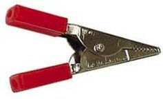 Toolland - unisolierte abgreifklemme 50mm - rot