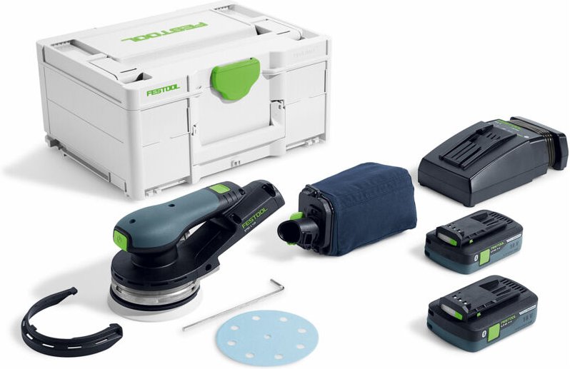 Akku-Exzenterschleifer etsc 2 125 4,0 I-Plus - 577736 - Festool