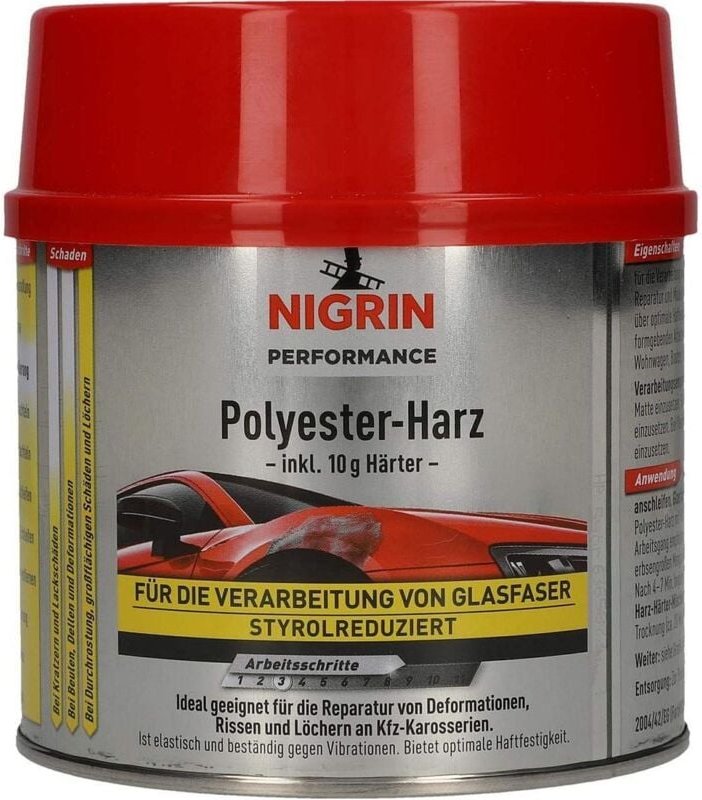 Performance 72118 Polyester-Harz 500 g - Nigrin