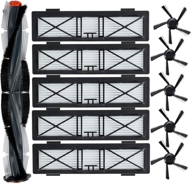 Zubehör für Neato Botvac D-Serie D70E D75 D80 D85 Ersatzteile für Hochleistungs-Saugroboter: Filter und Hauptbürste