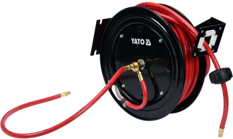 Yato - pneumatischer schlauch auf einer rolle 15m YT-24250