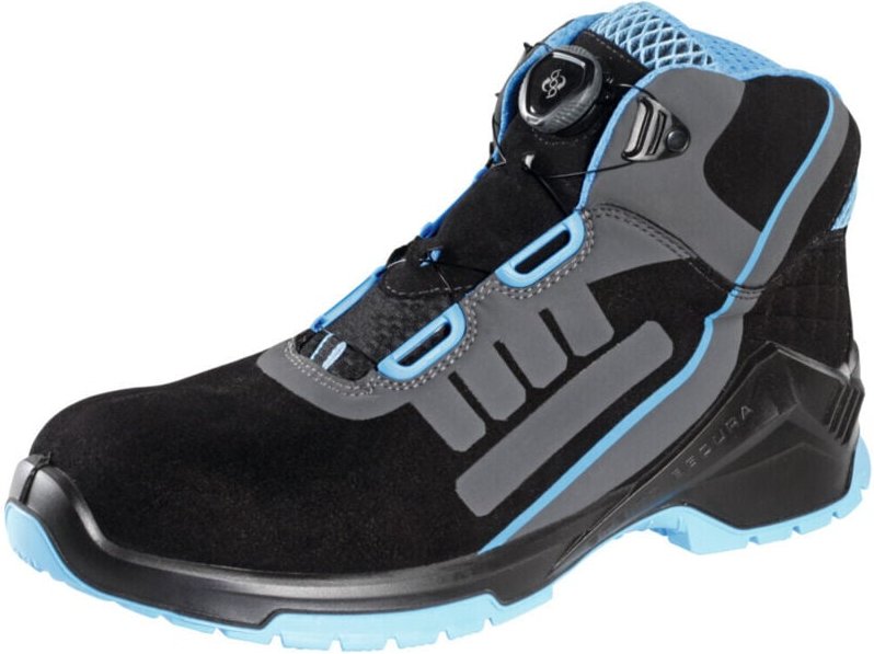STEITZ SECURA Schnürstiefel schwarz/blau VD PRO 1800 ESD, S2 XB BOA, EU-Schuhgröße: 38