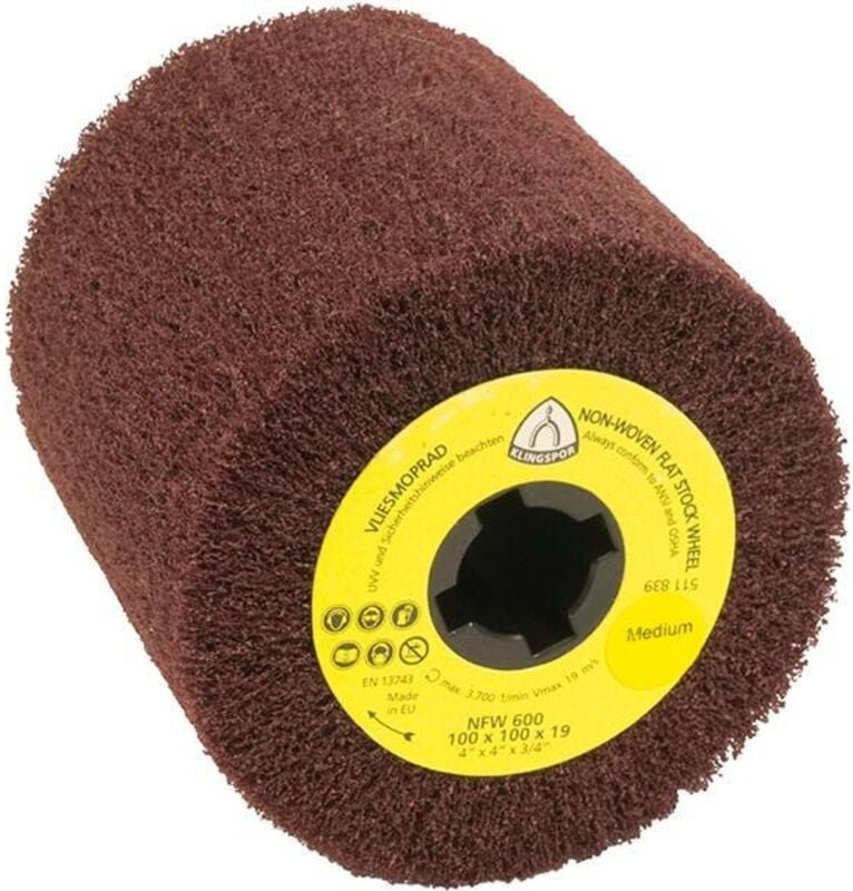 Vliesrad NFW600 veryfine 100x100x19mm Klingspor