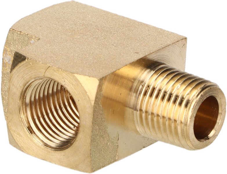 Bnineteenteam 3-Wege-Schlauchanschluss, Schlauchverschraubung aus massivem Messing mit 1000 PSI 1/8" NPT-Außengewinde, g...