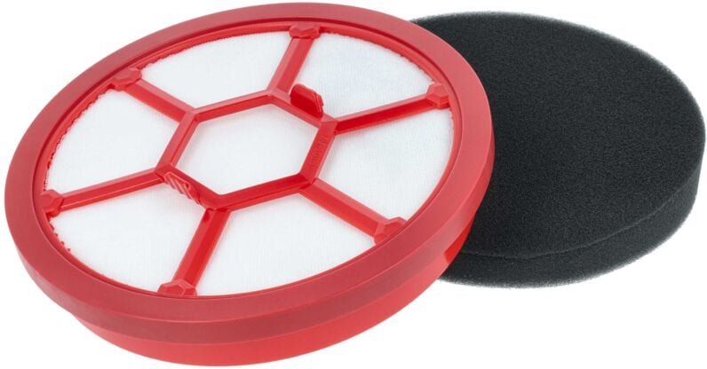 vhbw Motorschutz-Filter kompatibel mit Dirt Devil Infinity Rebel 52, 54, DD5254, 50, DD5254-01, DD5500 Staubsauger - Mot...