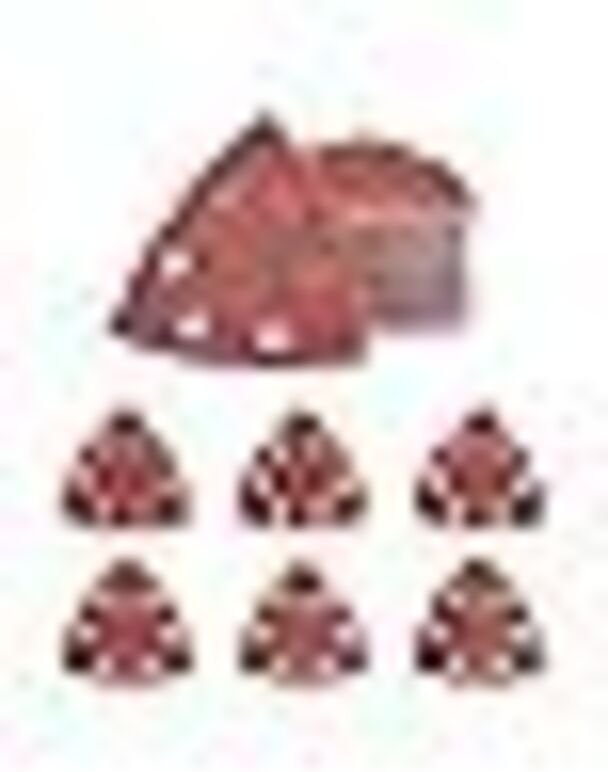 60 Stück Schleifpapier für Schleifmaschine, Schleifdreiecke, Schleifpads, Schleifpapier Schleifpapier zum Schleifen von ...