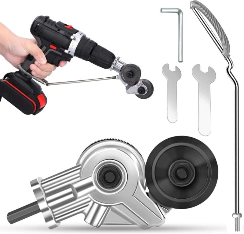 Blechknabber, Elektrische Blechschere, Elektrischer Blechknabber, Elektrische Bohrschere, Einfach Zu Bedienen, Zum Schne...