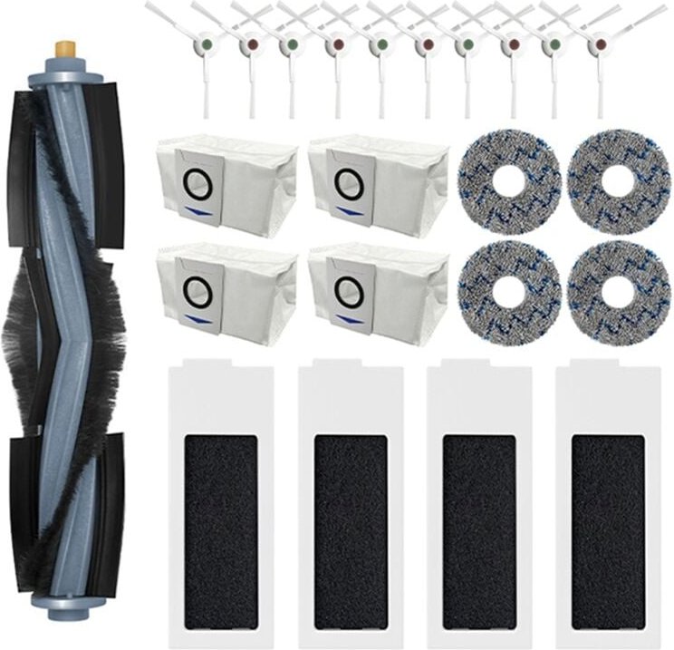 Für T20 omni Wichtigsten Seite Pinsel Mopp HEPA-Filter Staub Taschen