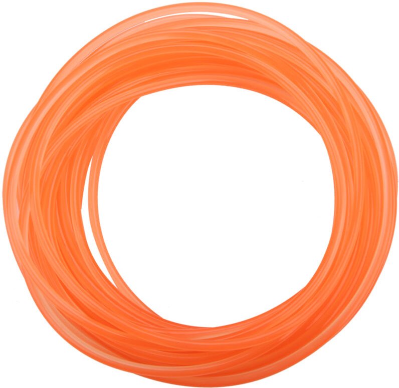 Glatter, runder Polyurethan-Keilriemen, Hochleistungs-PU-Antriebsriemen, orangefarbener runder Urethan-Antriebsriemen, 1...