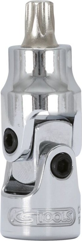 KS Tools 1/4 CHROMEplus Gelenk-Bit-Stecknuss Torx, T30