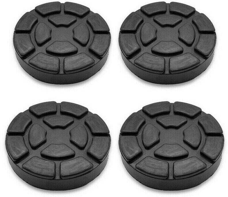 4x Gummipads, 123 mm Gummiaufnahmen für 110 mm Platten, Hebebrücken, Reparaturwerkzeuge, Hebetisch
