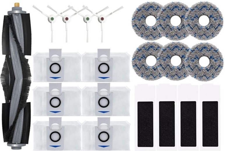 Für T20 omni Wichtigsten Seite Pinsel Mopp Tuch Filter Staub Tasche