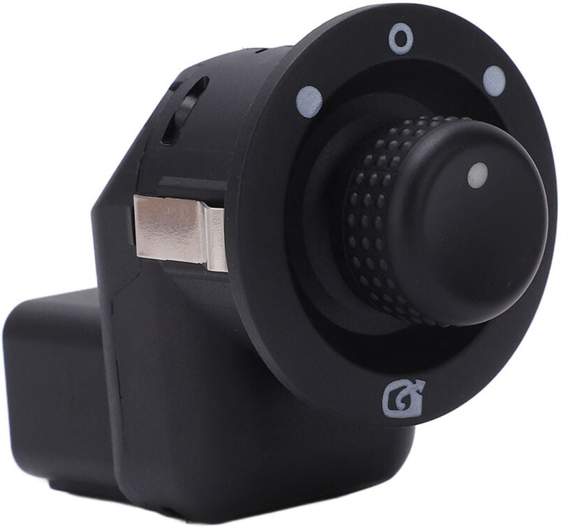 Zoternen - Elektrischer Rückspiegel-Steuerschalterknopf 8200676529 Ersatz für Clio MK4 2012‑