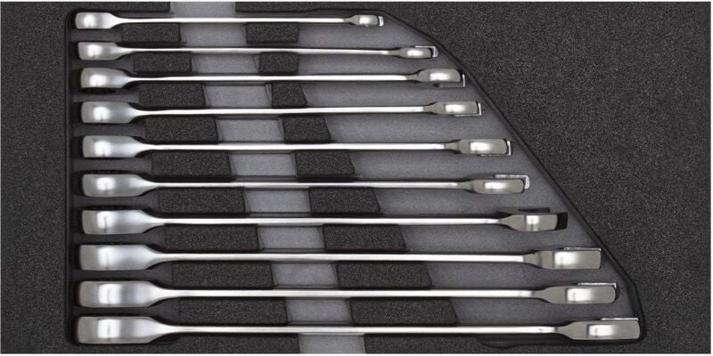 Red 3301702 R22150003 Maul-Ringratschenschlüssel-Satz Schlüsselweite (Metrisch) 07 - 29 mm - Gedore