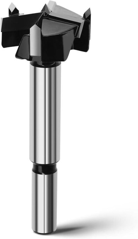 30-mm-Holzbohrer, 95 mm lang, mit Rundschaft, für Holz, Hartholz und Faserplatten