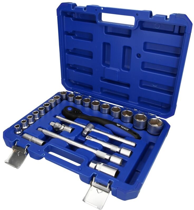 Brilliant Tools - 1/2' Steckschlüssel-Satz, 25-tlg