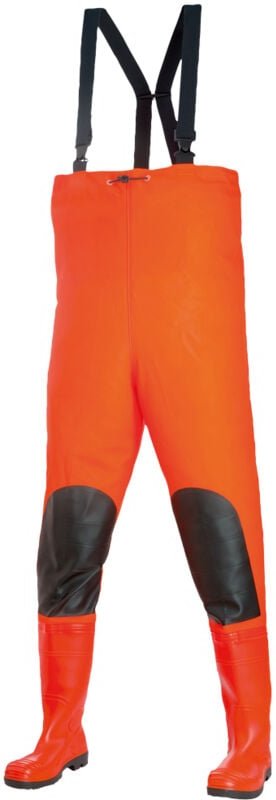 Gr .45 S5 WATHOSE ORANGE S5-CHEST-WADERS NORWAY