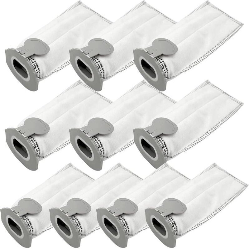 10er-Pack Staubbeutel für den kabellosen Vorwerk Kobold VK7 Staubsauger – Kompatibel mit Typ FP7