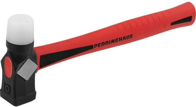 Schon- und Schlosserhammer ultratec duo Kopf-Ø 35 mm hart/weich Nylon