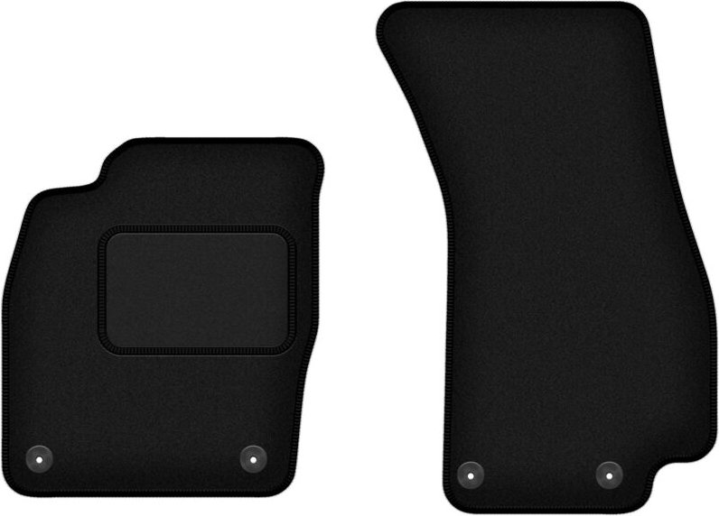 Vordere Matten schwarz für: Audi A8 D5 LANG (2017-2022)