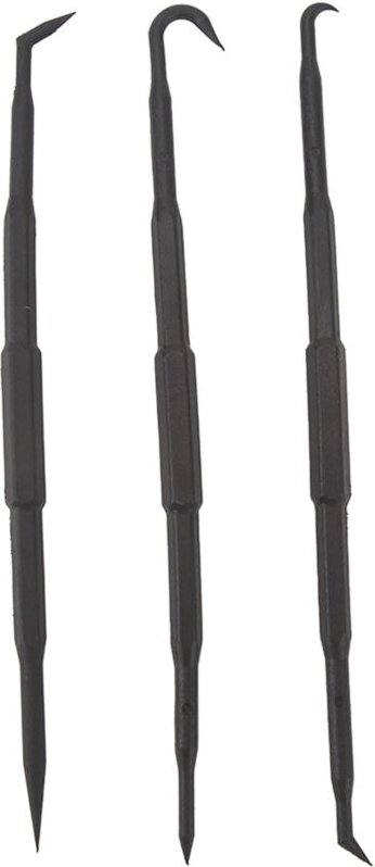 Kunststoffschaber, Doppelhaken- und O-Ring-Haken-Set, universeller flexibler O-Ring-Haken-Entferner für Autos