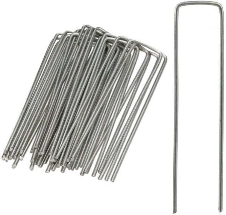 Galvanised securing pegs set of 25