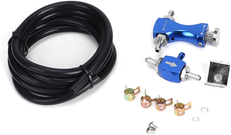 Yctze Einstellbares manuelles Turbo-Ladedruckregelventil-Kit, Modifizierte universelle Autoteile, Turbo-Ladedruckventil,...