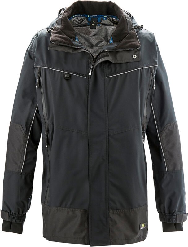 Thumbnail - Wetterschutz-Jacke PHILLY schwarz Größe XL