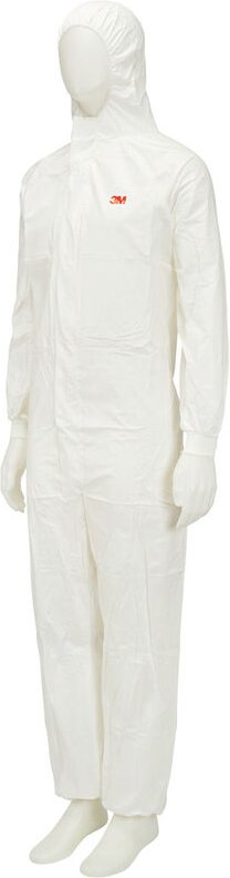 45453XL Schutzanzug 4545 Kleider-Größe: xxxl Weiß - 3M