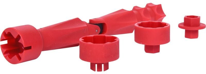 WC-Sitz Montageschlüssel-Satz, 4-tlg