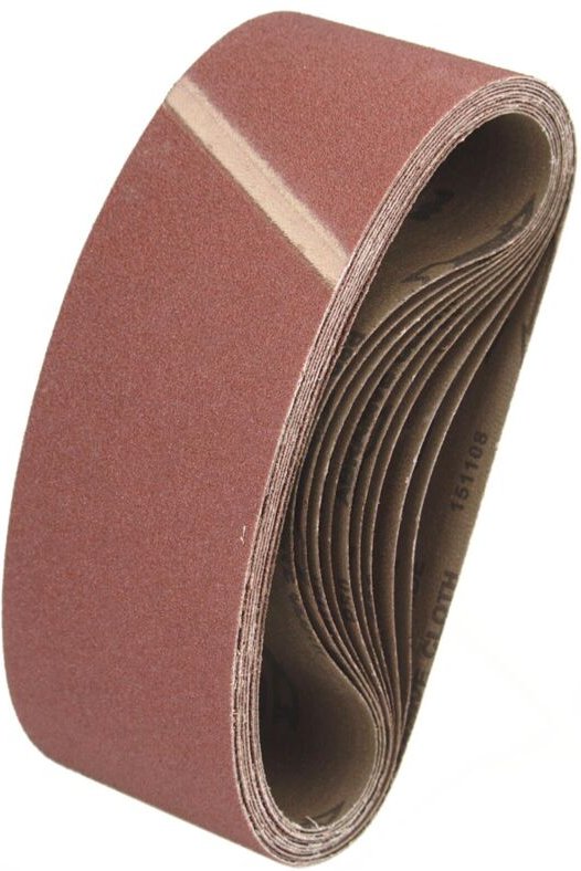 10 Schleifbänder 100x610mm Eckra Korn 120