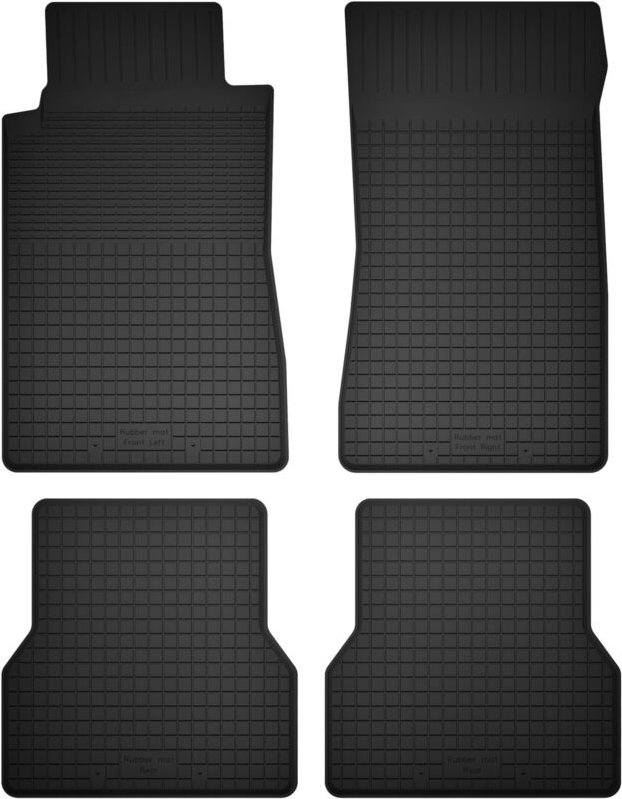 Gummi-Automatten, 4er-Set, Universalmodell: Mercedes W207 Coupe E-Klasse (2009-)