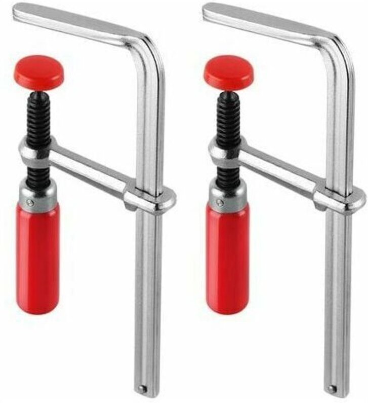 2 Stück 160mm x 60 mm Professionelle Schraubzwingen Set