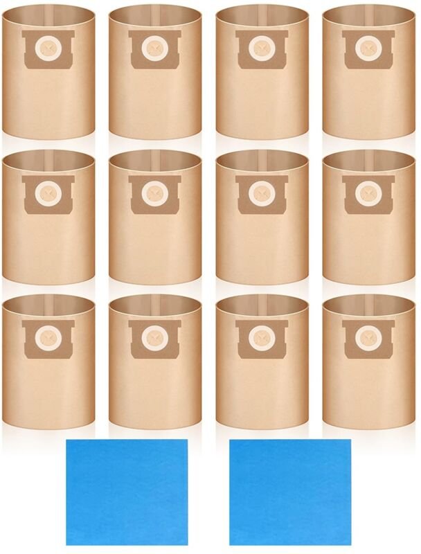 19-3100 Beutel für 5-6 Gallonen Nass-/Trockensauger Einweg-Staub Wiederverwendbarer Filter 19-1500 Combo