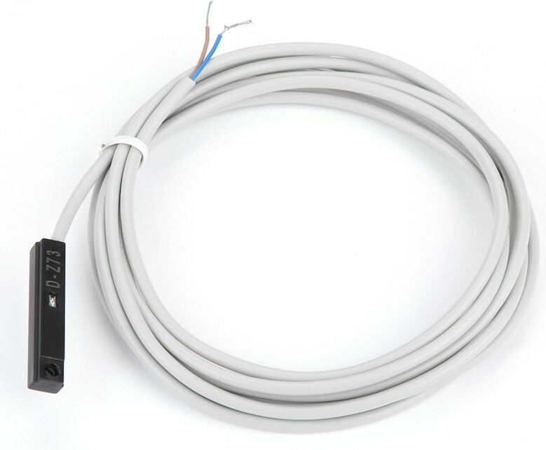 Spacnana Magnetischer Sensor-Zylinder-Reed-Schalter SPST, normalerweise offen, für pneumatische Luftzylinder, 5 V bis 24...