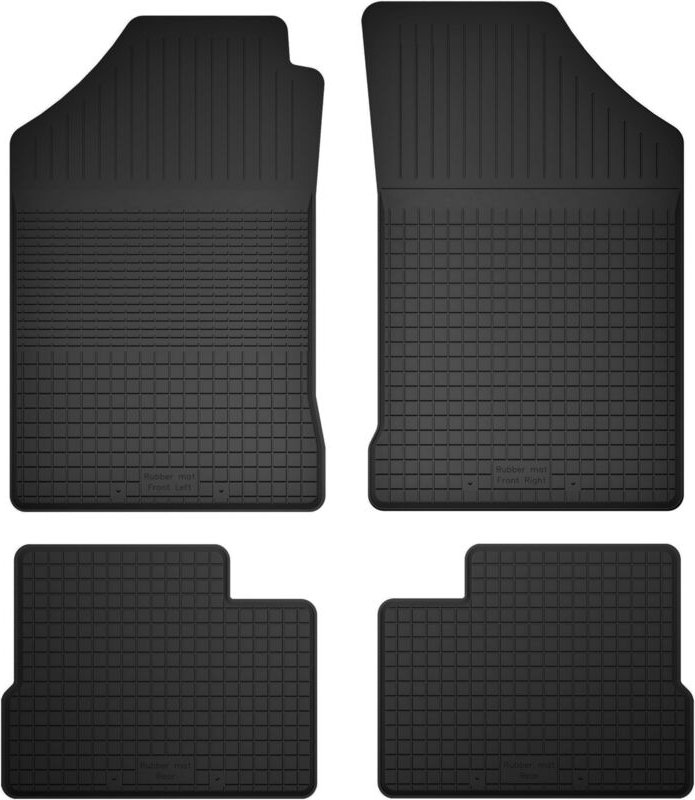 Gummi-Automatten, 4er-Set, Universalmodell: Daihatsu Cuore VII L276 Fließheck (2007-)