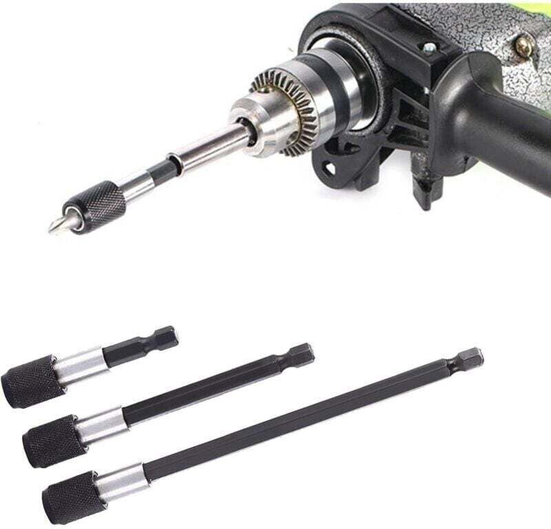 3-teiliges magnetisches Verlängerungsstangen-Set, XU, für elektrische Bohrmaschinen-Schraubendreherbits,