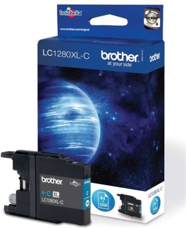 Tintenpatrone Originalzubehör LC-1280XL-C ca. 1.200 Seiten cyan