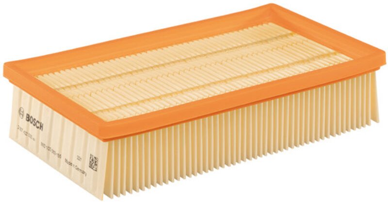 Zellulose-Flachfaltenfilter. Für Staubsauger - Bosch