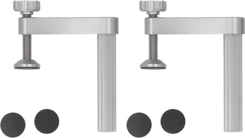 Tischklemme, Silikonpad, 3/4-Zoll-Bankhakenklemme für Holzbearbeitungsprojekte