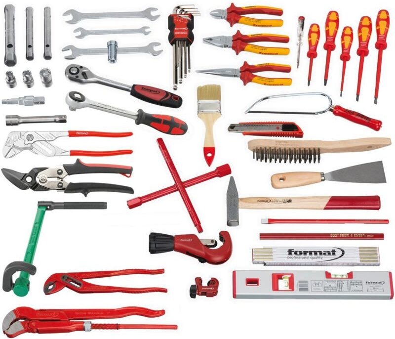 Sanitär-Werkzeugsatz 50tlg. - Format